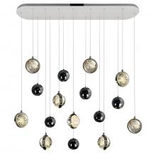CWI Lighting 1673P40-9-613-RC - Salvador Integrated LED 40in Polished Nickel Chandelier