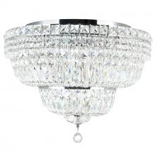 CWI Lighting 8003C30C - Stefania 16 Light Chrome Flush Mount