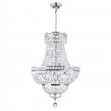 CWI Lighting 8003P18C - Stefania 8 Light Chrome Chandelier