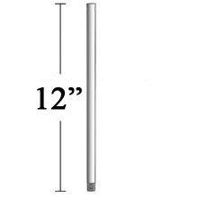 Minka-Aire DR512-WHF - 12" DOWN ROD IN FLAT WHITE
