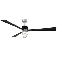 Minka-Aire F768L-BNW/CL - Nauticus 65" LED Smart Indoor/Outdoor Ceiling Fan