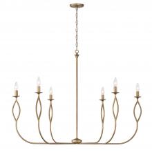 Capital 452563ML - 6 Light Chandelier