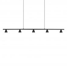 Kuzco Lighting Inc LP19947-BK - Dune 47-in Black LED Linear Pendant