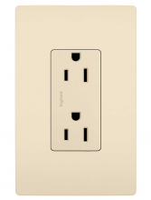 Legrand Radiant 885TRLACC8 - radiant? Tamper-Resistant Outlet, Light Almond