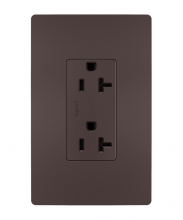 Legrand Radiant TR26352RDBCC6 - radiant Spec Grade 20A Tamper-Resistant Receptacle, Dark Bronze