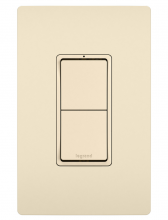 Legrand Radiant RCD11LA - radiant Two Single-Pole Switches, Light Almond