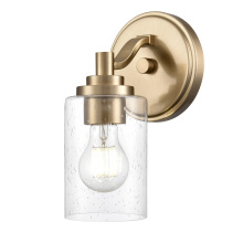 Millennium 3681-MG - Moven 9.75" High 1-Light Wall Sconce - Modern Gold