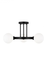 Visual Comfort & Co. Studio Collection 7761603-112 - Clybourn Three Light Semi-Flush Mount
