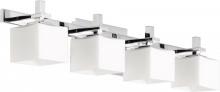 Quorum 5365-4-14 - 4LT SQUARE VANITY - CH