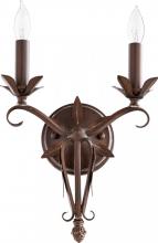 Quorum 5472-2-39 - FLORA 2LT WALL MT - VC