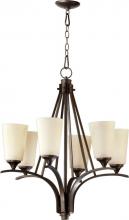 Quorum 6129-6-186 - WINSLET 6LT LINEN CHND-OB