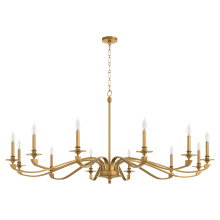Quorum 6240-12-47 - CHANTELLE 12LT CHANDELIER - BRB