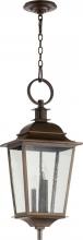Quorum 7731-3-86 - PAVILION 3LT PENDANT - OB