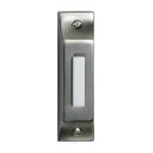 HOMEnhancements 12813 - Lighted Doorbell Button - PW