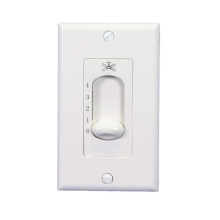 HOMEnhancements 13824 - Wall Controller Ceiling Fan Only - WH