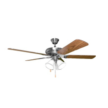 HOMEnhancements 18662 - 52' 5-Blade NK Fan W/White 4-Light Kit(4x9.5W LED 3000K)