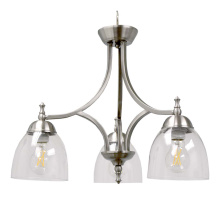 HOMEnhancements 19226 - Dallas 3-Light Down Chandelier/Nook-NK