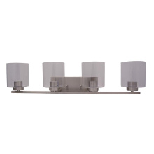 HOMEnhancements 19758 - 4-Light Clear Glass Vanity - NK