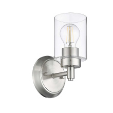HOMEnhancements 21411 - Mincio 1-Light Clear Glass Sconce - NK