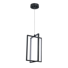 HOMEnhancements 70286 - Vivio Modena LED Open Rectangle Pendant - MB 25W 4000K
