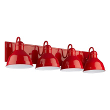 HOMEnhancements 70412 - Vivio Gia 4-Light Vanity - Glossy Red