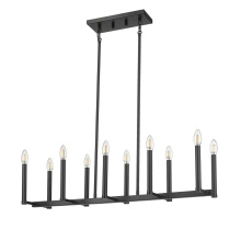 HOMEnhancements 70532 - Vivio Kosi 10-Light Candelabra Island Pendant - MB