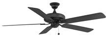 Fanimation FP9060BLW - Edgewood 60 inch Indoor/Outdoor Ceiling Fan - Black with Black blades