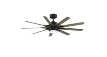 Fanimation MAD8152BLW - Odyn Indoor/Outdoor Custom Ceiling Fan DC Motor- Black with LED Light Kit